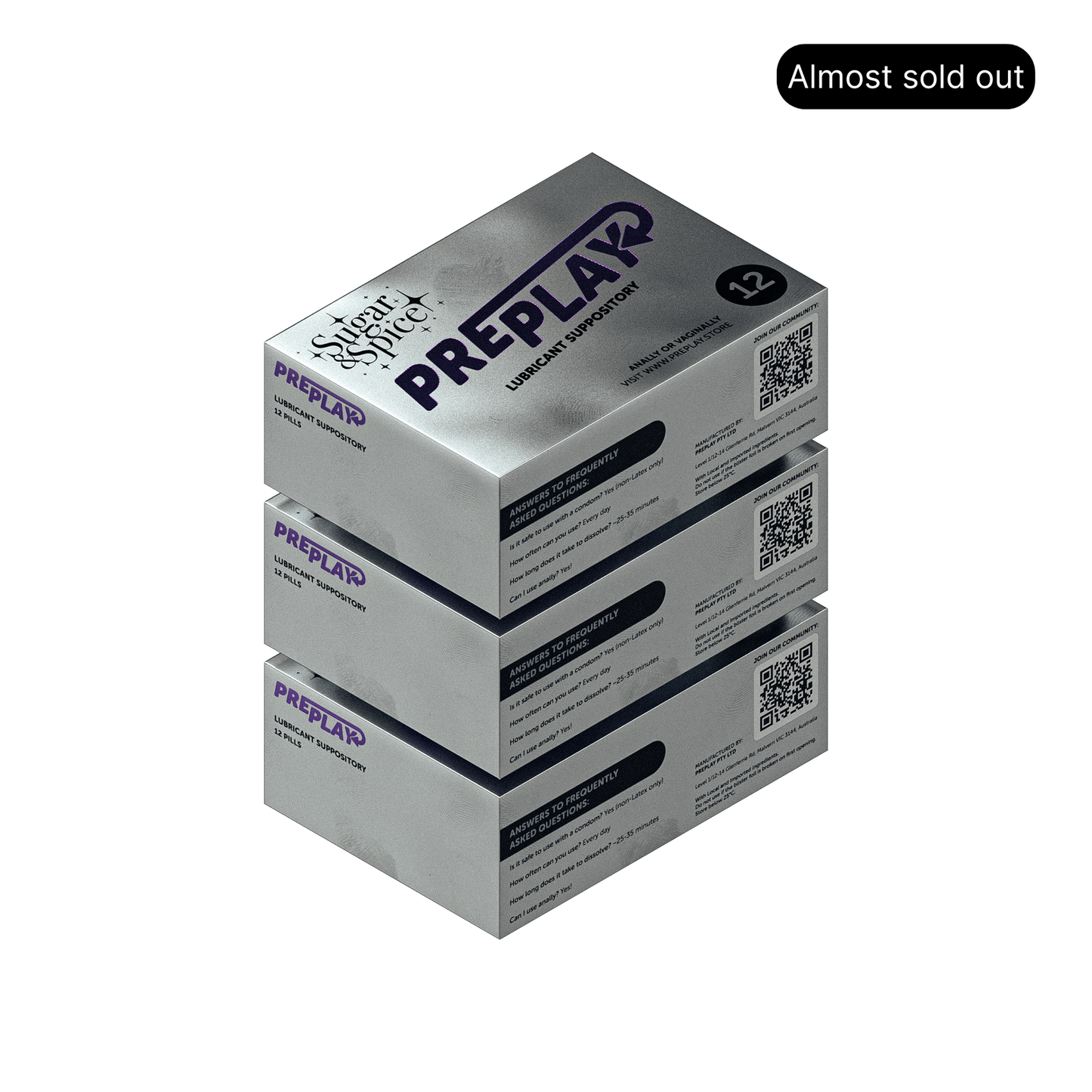 36 PrePlay Suppositories